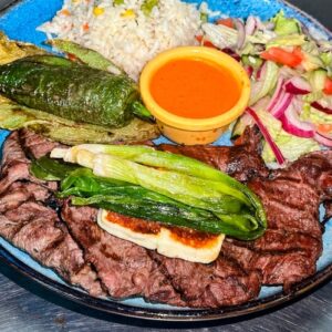 Carne-Asada-Plate-At-MAZA-Restaurant Carne Asada Plate
